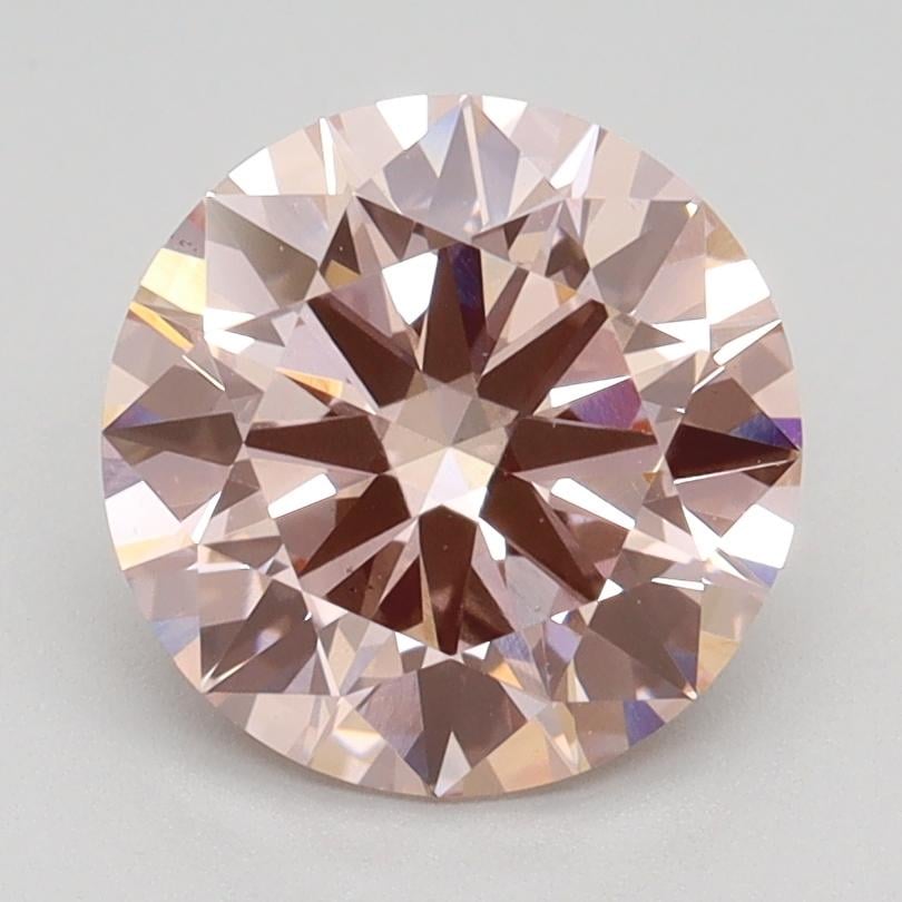 2.25 Ct. Fancy Intense Pink Round Lab Grown Diamond