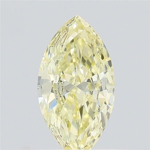0.37 Ct. Fancy Yellow Marquise Lab Grown Diamond