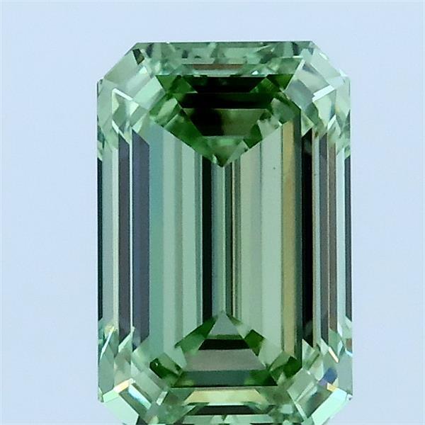1.37 Ct. Fancy Vivid Green Emerald Lab Grown Diamond