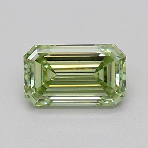 0.31 Ct. Fancy Intense Green Emerald Lab Grown Diamond