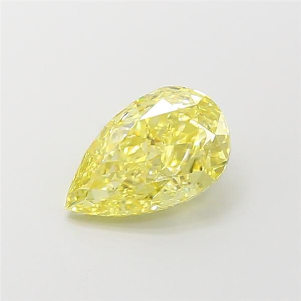 1.38 Ct. Fancy Intense Yellow Pear Lab Grown Diamond