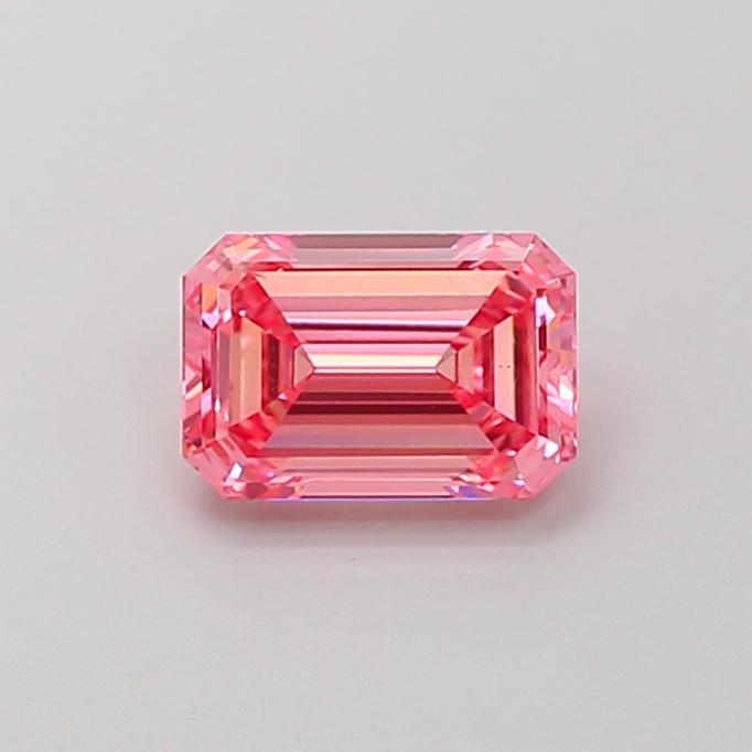 1.04 Ct. Fancy Vivid  Pink Emerald Lab Grown Diamond