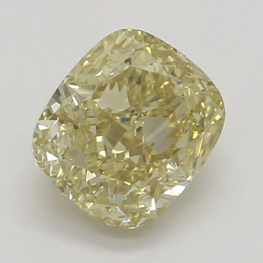0.74 Ct. Fancy Brownish Yellow Cushion Diamond