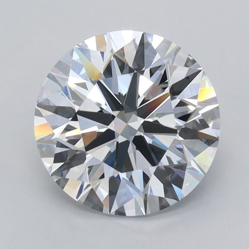 2.50 Ct. Fancy Light  Blue Round Lab Grown Diamond