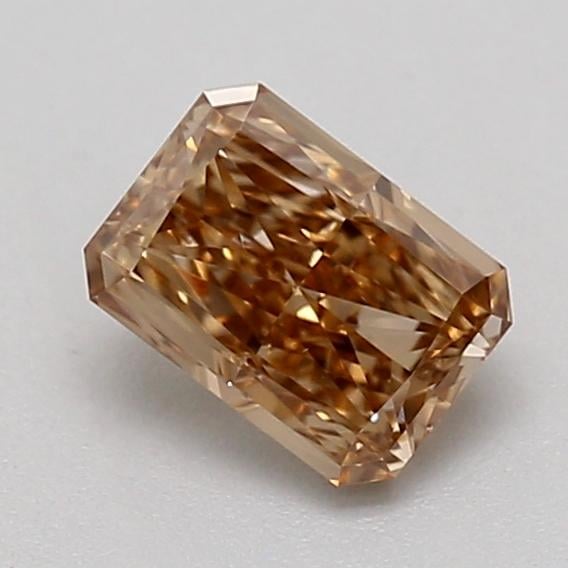 0.32 Ct. Light  Brown Radiant Lab Grown Diamond