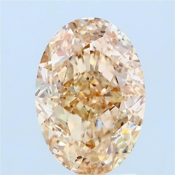 2.06 Ct. Fancy Yellow Oval Lab Grown Diamond