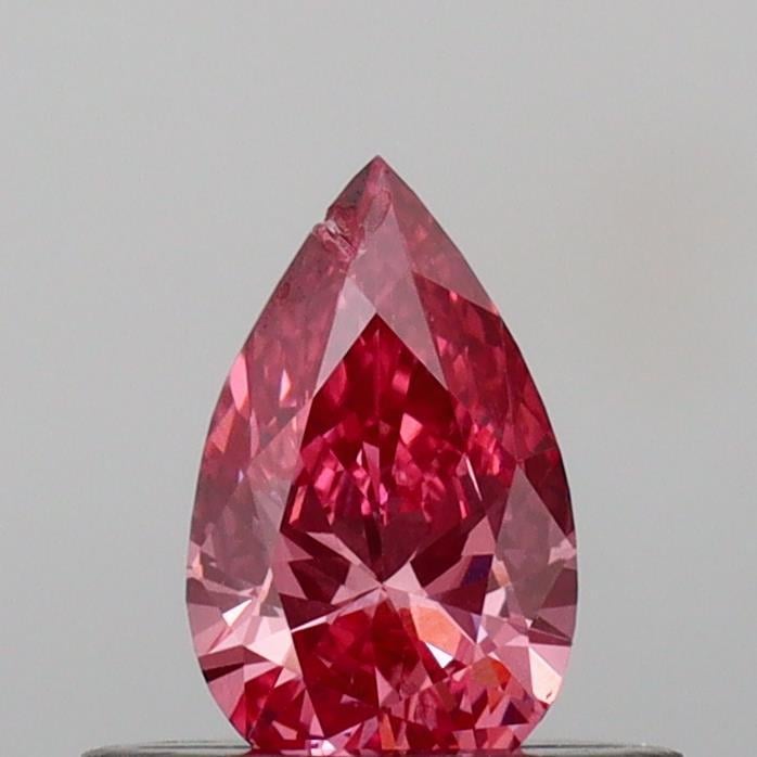 0.34 Ct. Fancy Vivid Pink Pear Lab Grown Diamond