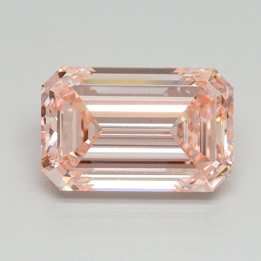 2.08 Ct. Fancy Vivid Pink Emerald Lab Grown Diamond