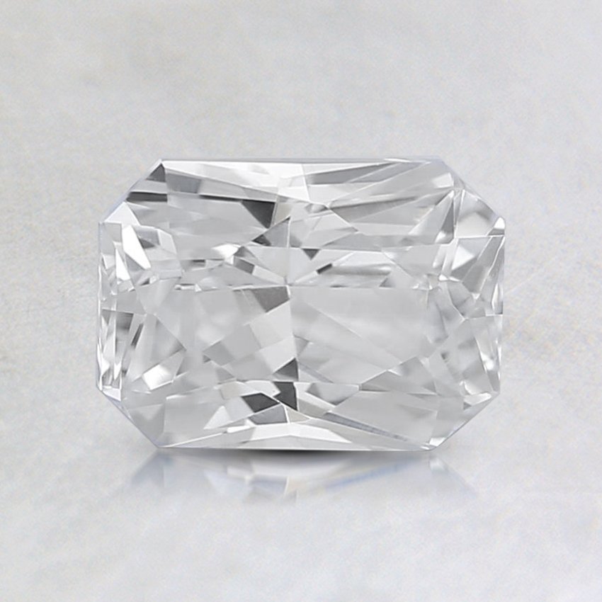 6.9x5mm White Radiant Sapphire