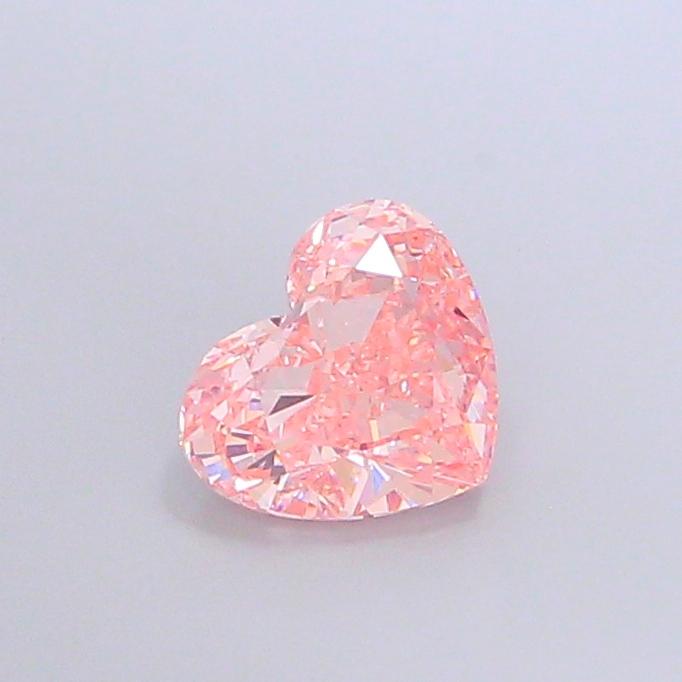 1.70 Ct. Fancy Intense Pink Heart Lab Grown Diamond