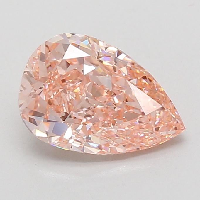 2.06 Ct. Fancy Vivid Pink Pear Lab Grown Diamond