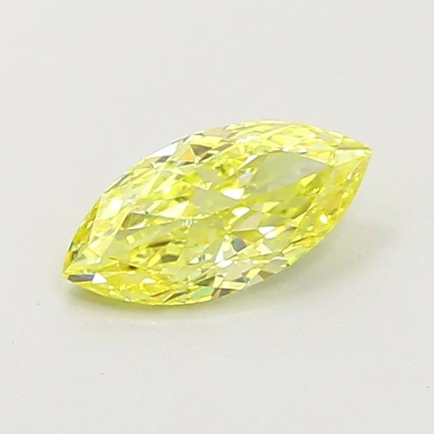 0.52 Ct. Fancy Intense  Yellow Marquise Lab Grown Diamond