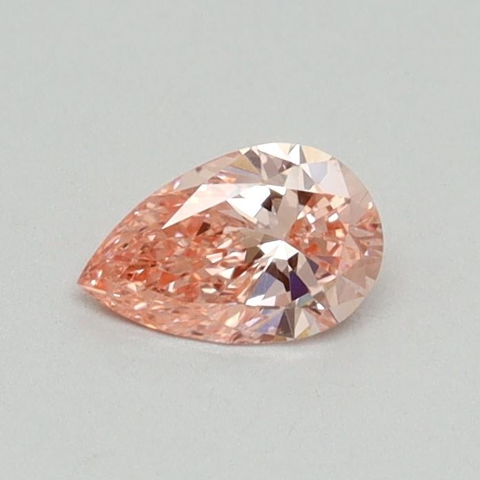 0.31 Ct. Fancy Vivid Pink Pear Lab Grown Diamond