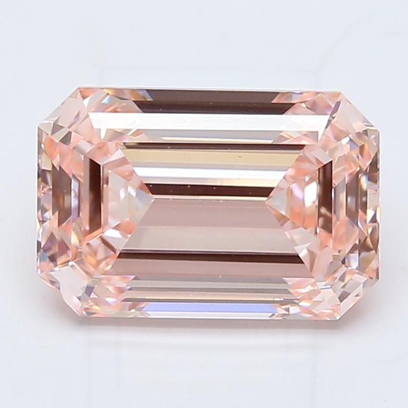 4.03 Ct. Fancy Intense Pink Emerald Lab Grown Diamond