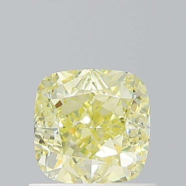 1.01 Ct. Fancy Intense  Yellow Cushion Diamond