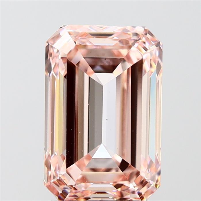 3.28 Ct. Fancy Intense Pink Emerald Lab Grown Diamond