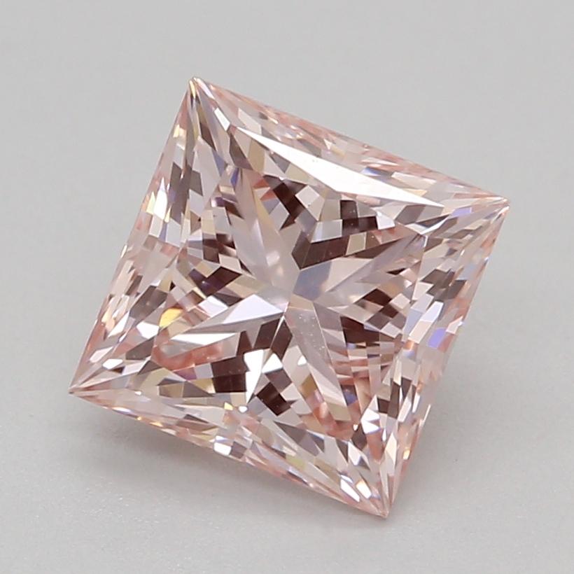 1.09 Ct. Fancy Intense Pink Princess Lab Grown Diamond