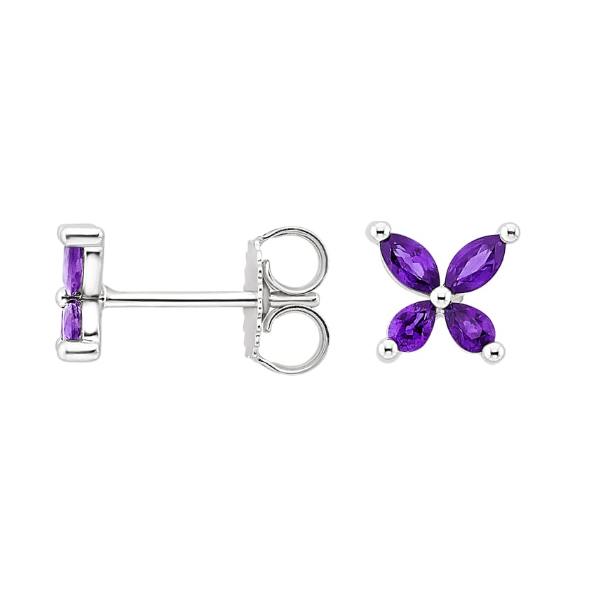 Butterfly Amethyst Earrings!
