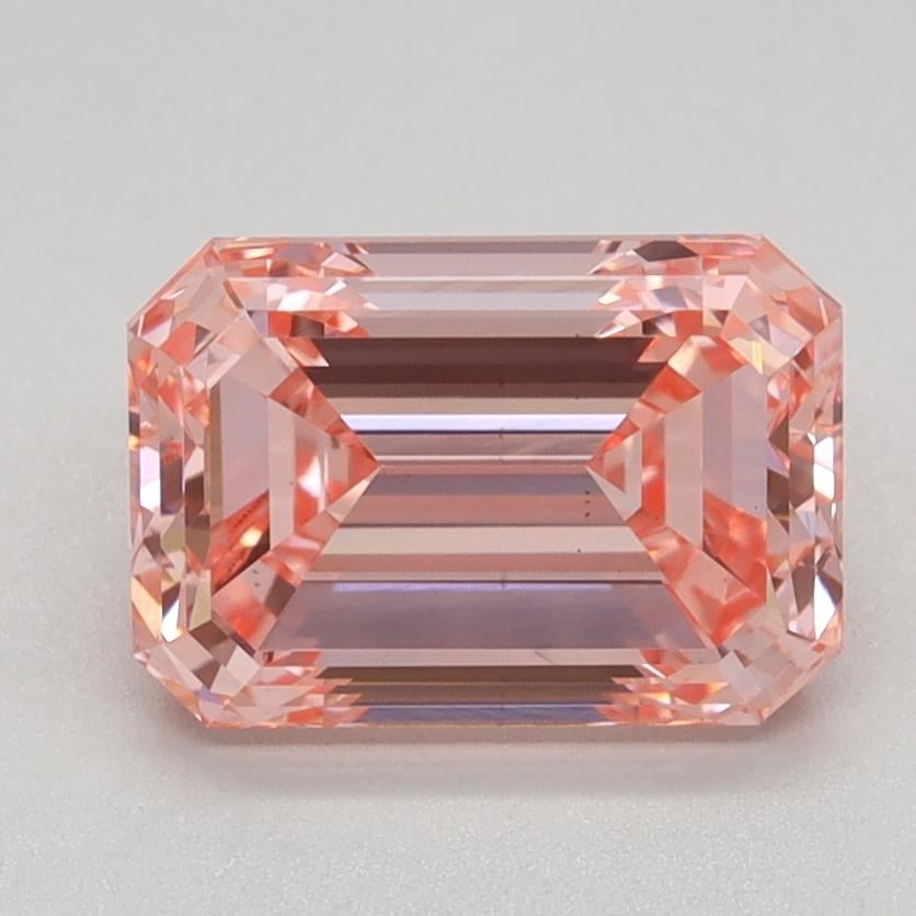 1.64 Ct. Fancy Intense Pink Emerald Lab Grown Diamond