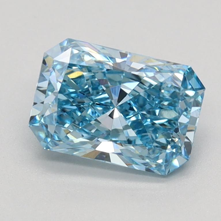 1.04 Ct. Fancy Vivid Blue Radiant Lab Grown Diamond