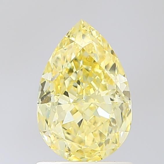 1.42 Ct. Fancy Intense Yellow Pear Lab Grown Diamond