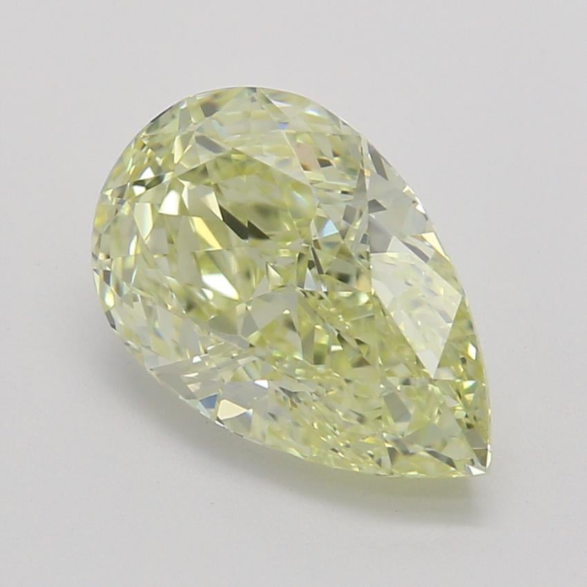 1.32 Ct. Fancy Light Yellow Pear Diamond