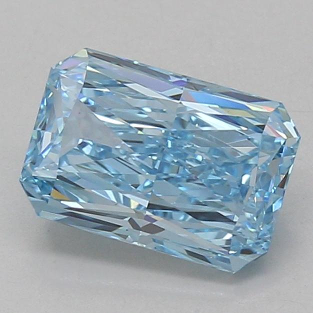 2.05 Ct. Fancy Vivid Blue Radiant Lab Grown Diamond