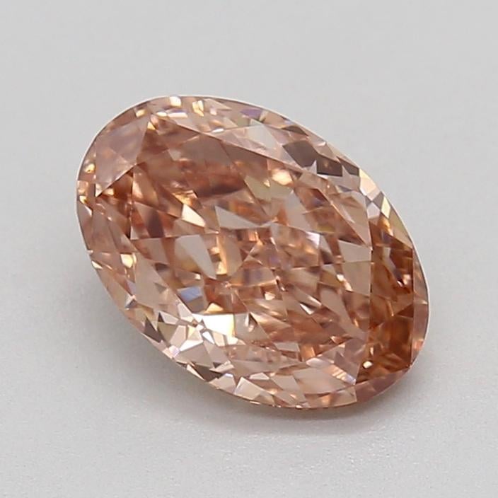 0.96 Ct. Fancy  Brown Oval Lab Grown Diamond