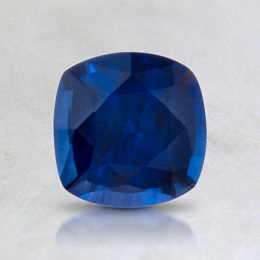6mm Super Premium Blue Cushion Sapphire