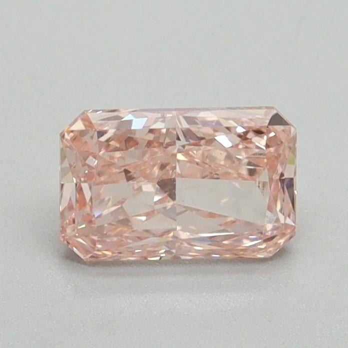 0.73 Ct. Fancy Vivid Pink Radiant Lab Grown Diamond