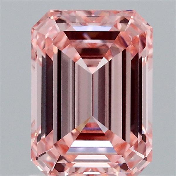 1.79 Ct. Fancy Vivid Pink Emerald Lab Grown Diamond