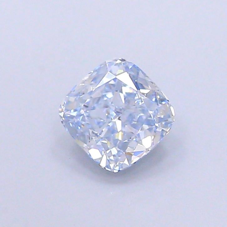 1.04 Ct. Fancy Light  Blue Cushion Lab Grown Diamond