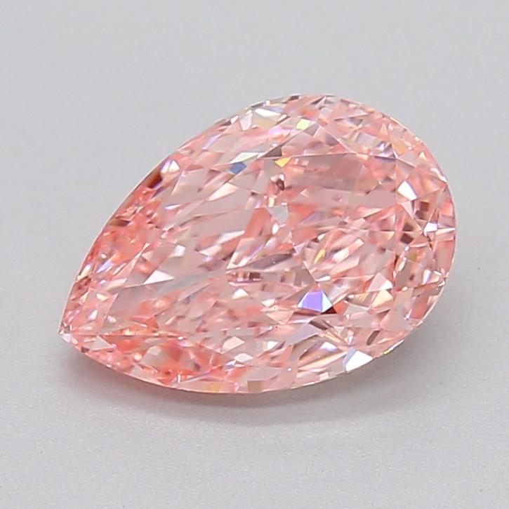 1.94 Ct. Fancy Vivid  Pink Pear Lab Grown Diamond