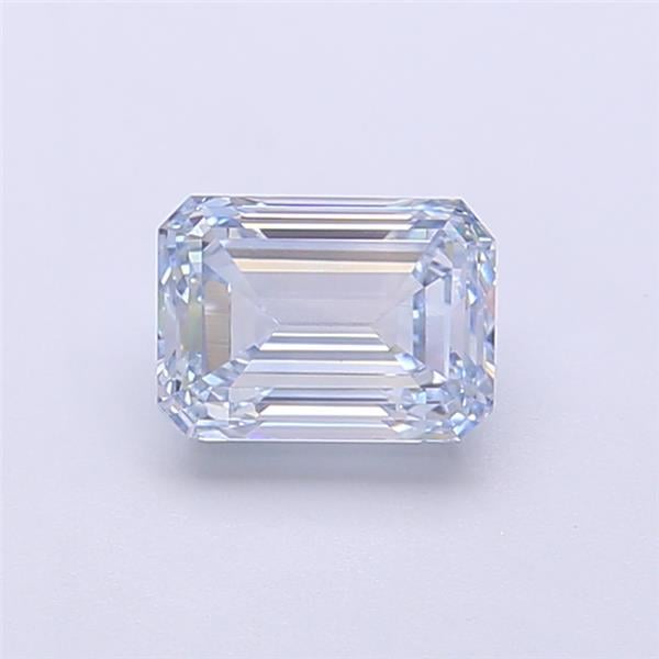 1.02 Ct. Fancy Intense Blue Emerald Lab Grown Diamond