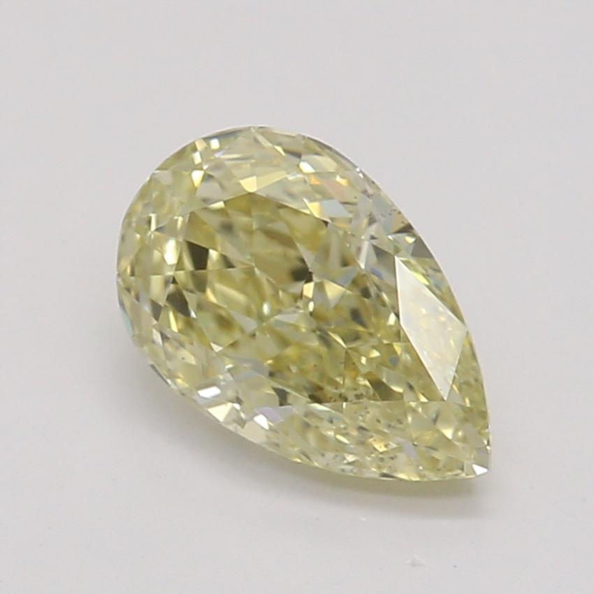0.53 Ct. Fancy Yellow Pear Diamond