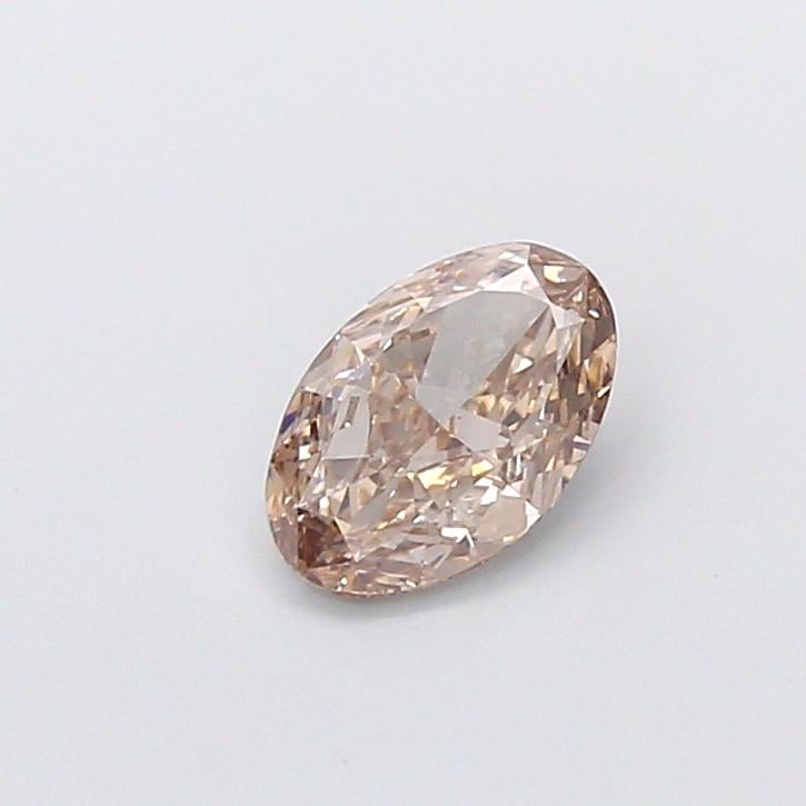 1.04 Ct. Fancy Light  Brown Oval Lab Grown Diamond