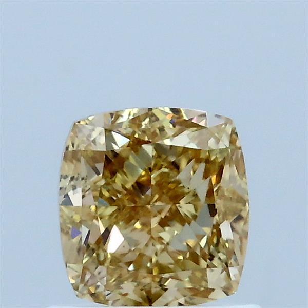 1.01 Ct. Fancy Intense Yellow Cushion Lab Grown Diamond