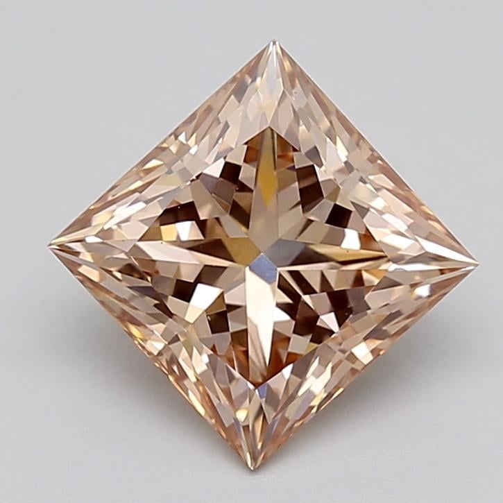 2.78 Ct. Fancy  Brown Princess Lab Grown Diamond