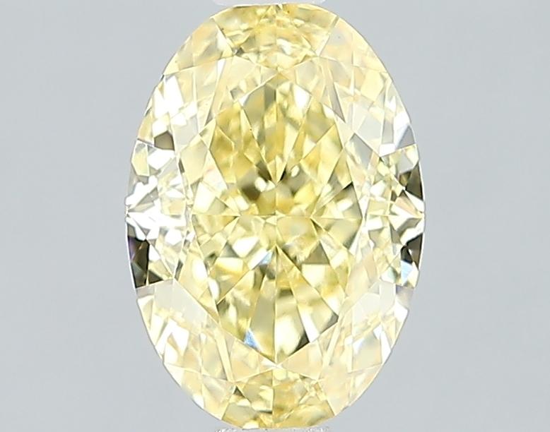 1.85 Ct. Fancy Vivid Yellow Oval Lab Grown Diamond