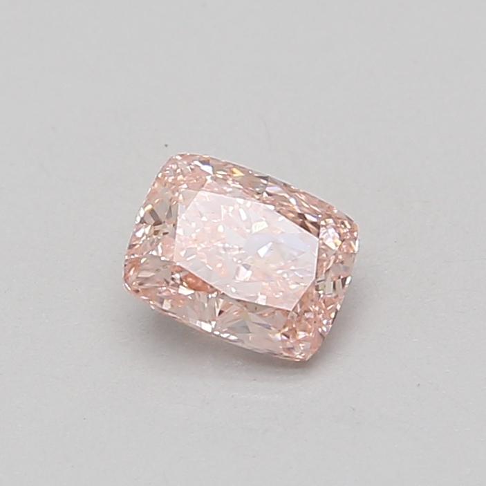 0.77 Ct. Fancy Intense Pink Cushion Lab Grown Diamond