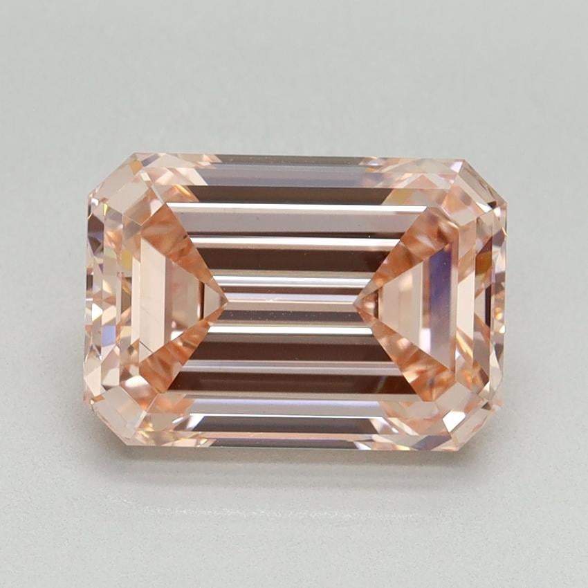 3.05 Ct. Fancy Intense Pink Emerald Lab Grown Diamond