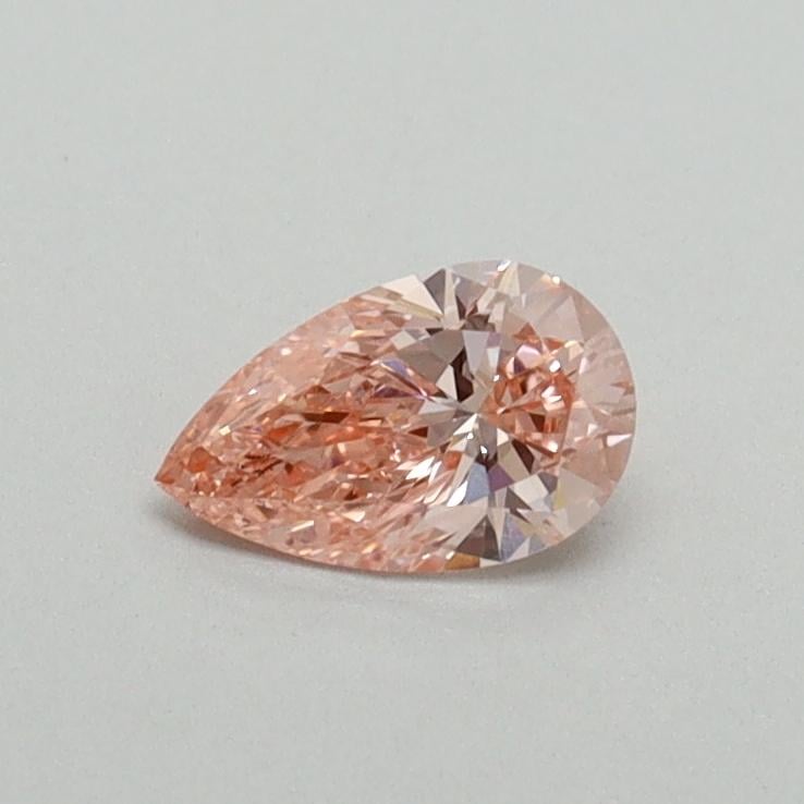 0.30 Ct. Fancy Intense Pink Pear Lab Grown Diamond