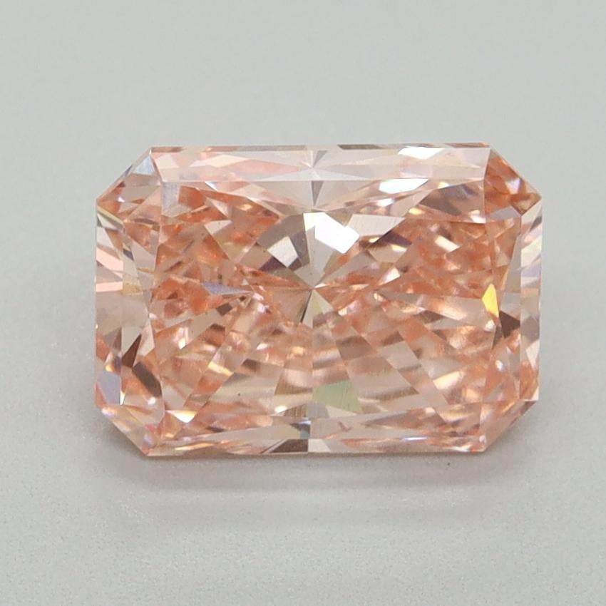 2.02 Ct. Fancy Vivid Pink Radiant Lab Grown Diamond