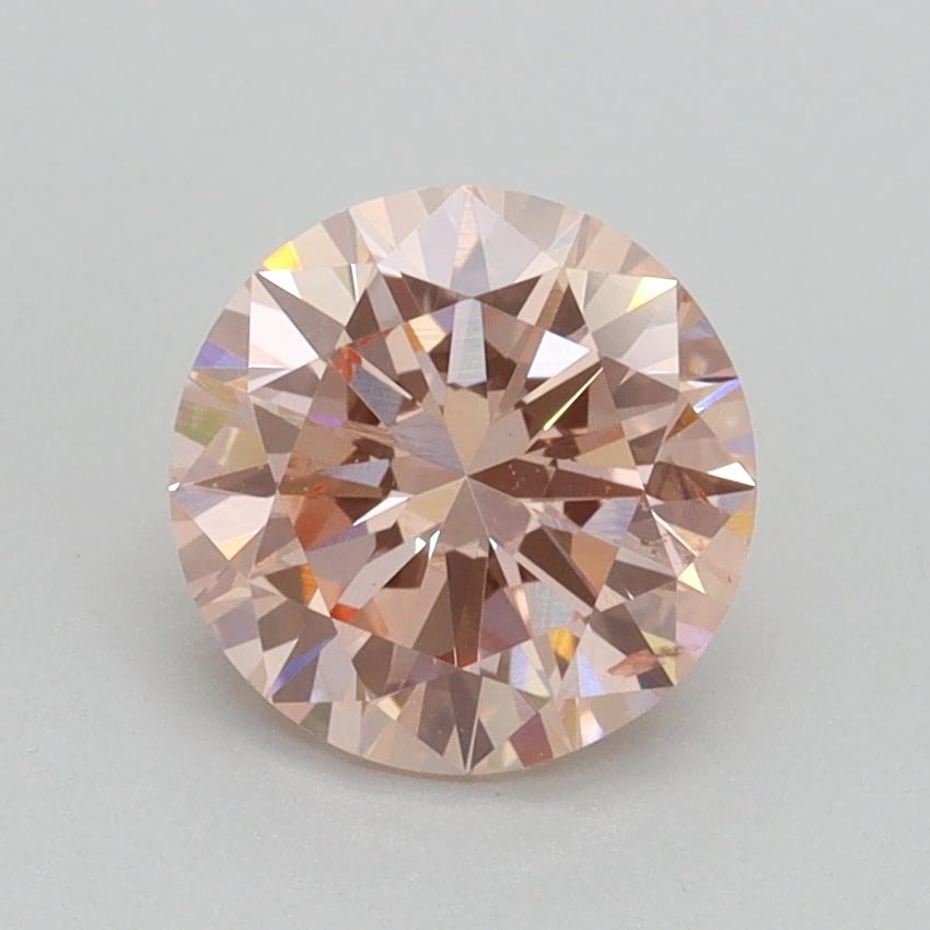 1.40 Ct. Fancy Intense Pink Round Lab Grown Diamond