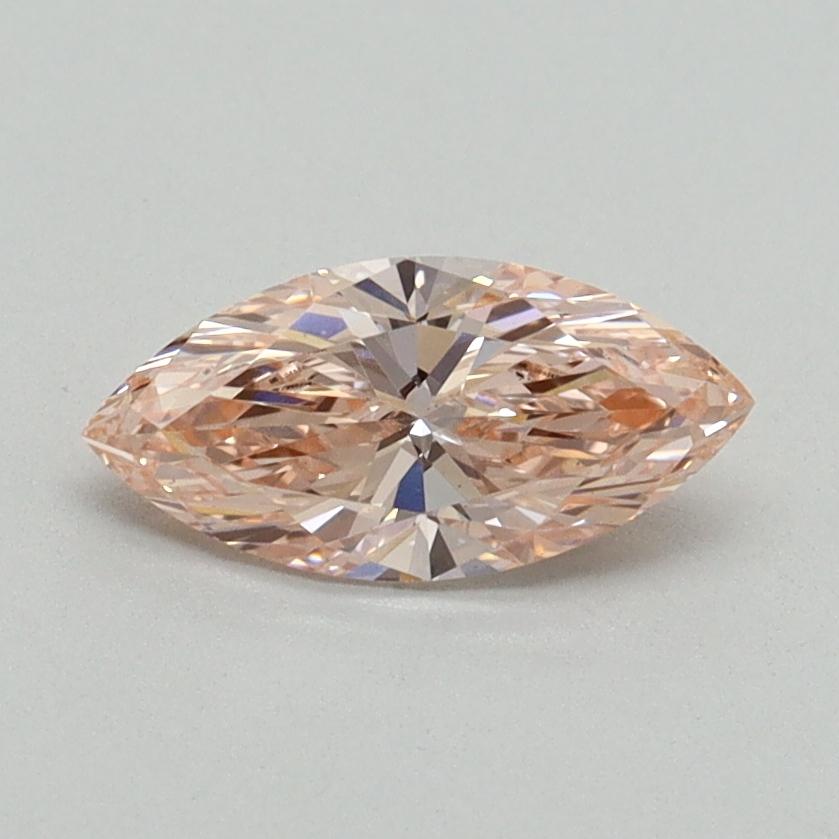 0.62 Ct. Fancy Intense Pink Marquise Lab Grown Diamond
