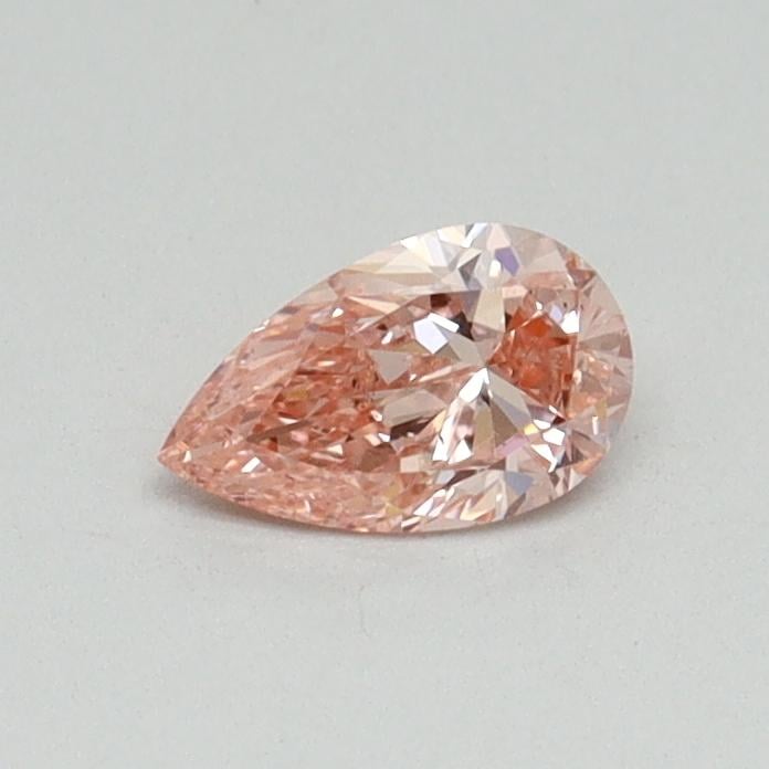 0.30 Ct. Fancy Vivid Pink Pear Lab Grown Diamond