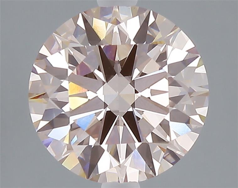 3.03 Ct. Fancy Intense Pink Round Lab Grown Diamond