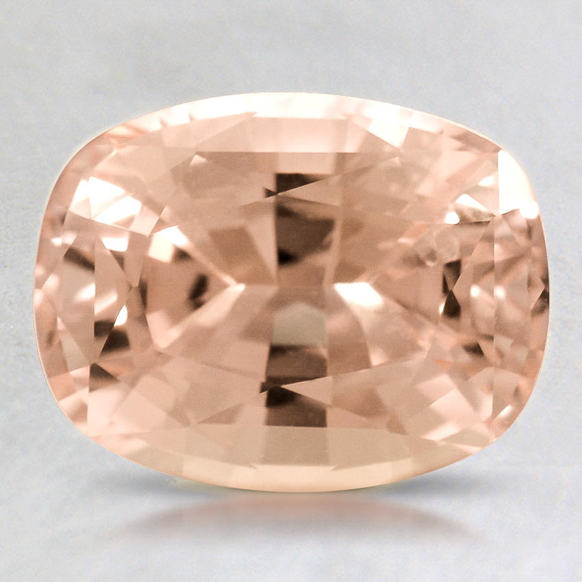 9x7mm Peach Cushion Sapphire