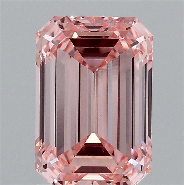 2.07 Ct. Fancy Intense Pink Emerald Lab Grown Diamond