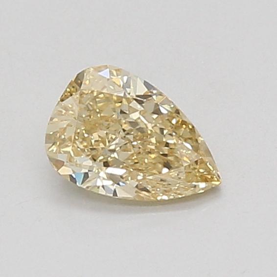 0.56 Ct. Fancy Yellow Pear Lab Grown Diamond